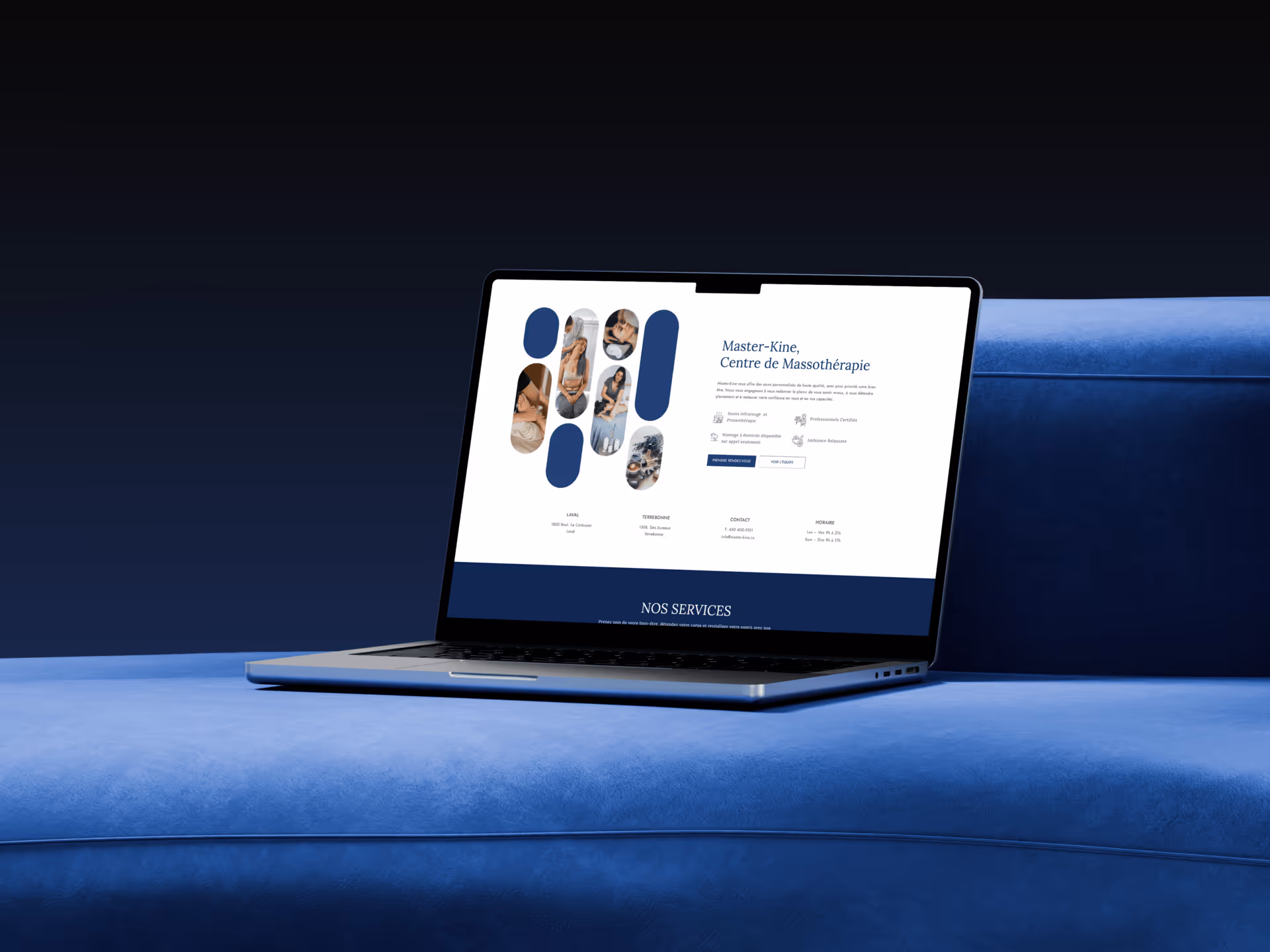 Master kiné portfolio image